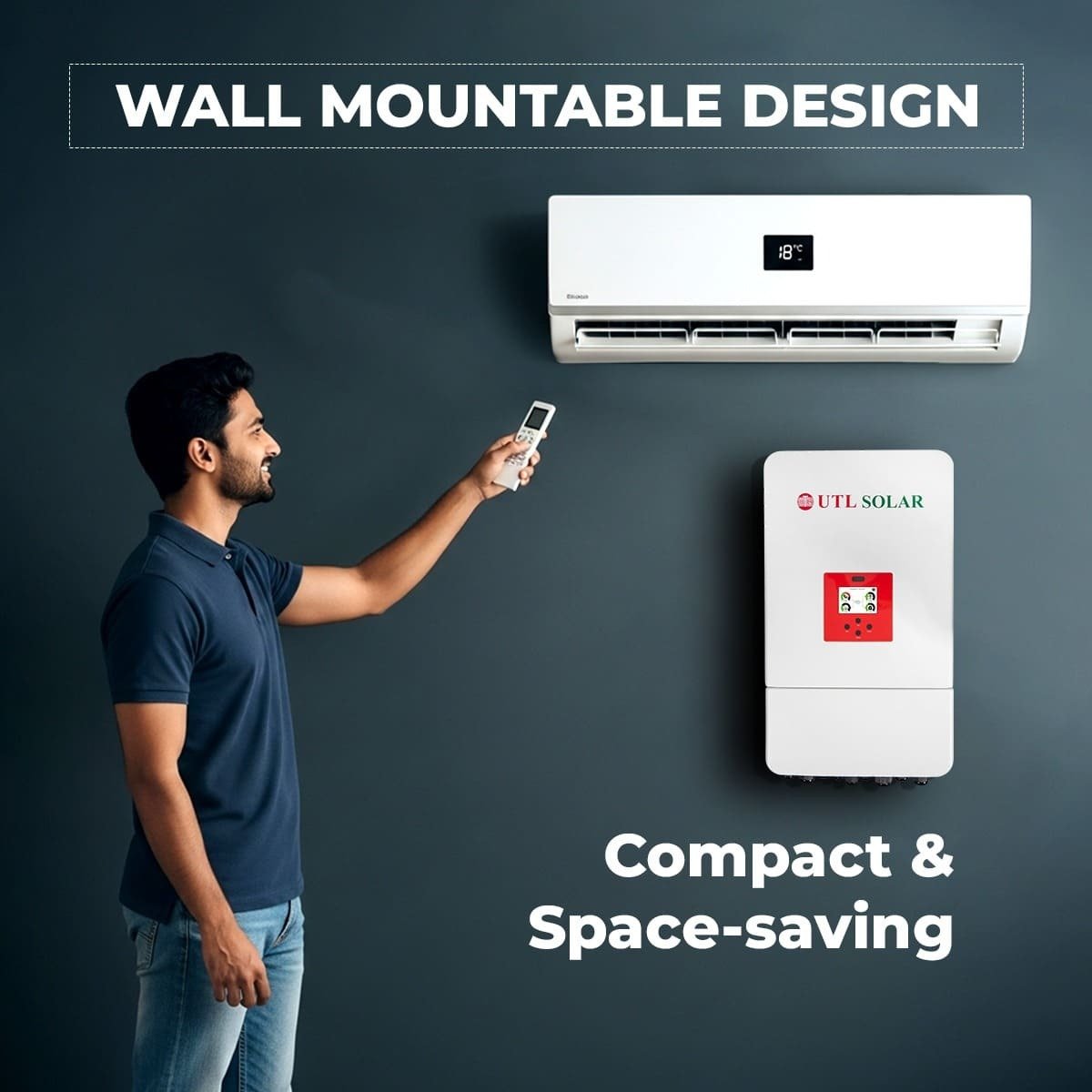 8 kVA High Frequency Solar Hybrid Inverter | HYB-8-GXLT2