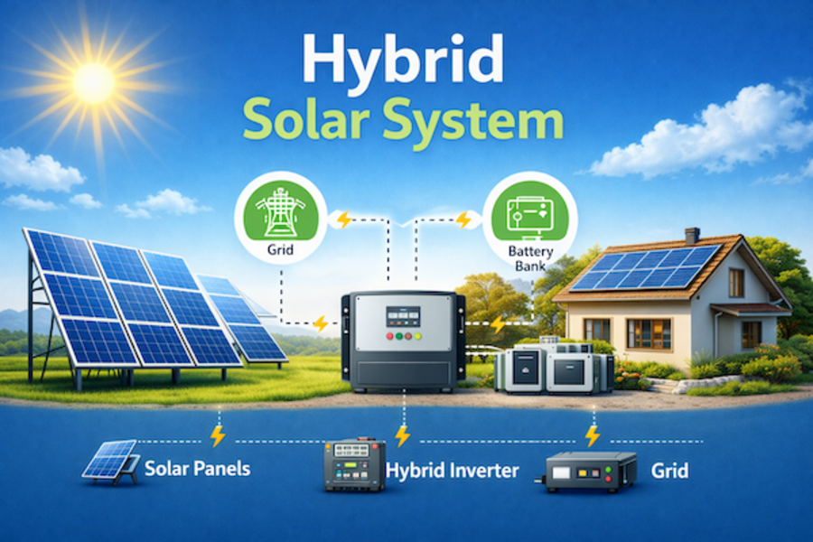 Hybrid Solar System